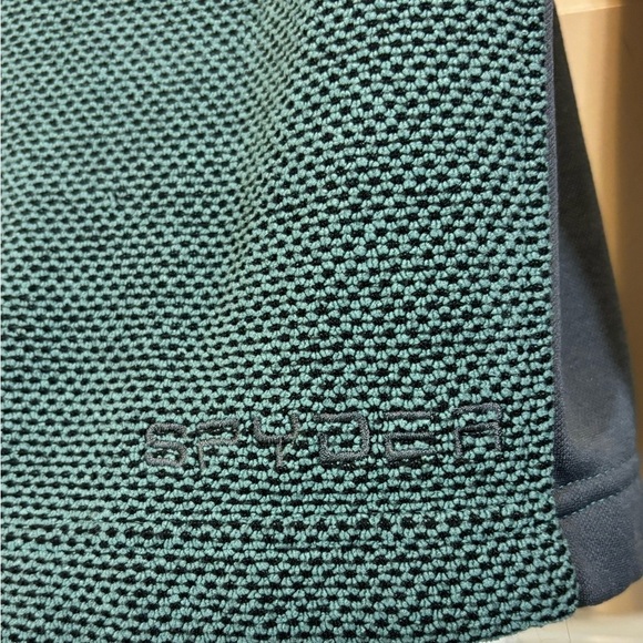 Mens Spyder Quarter Zip Hooded Jacket - Picture 10 of 13